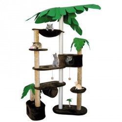 arbre a chat geant fixation plafond